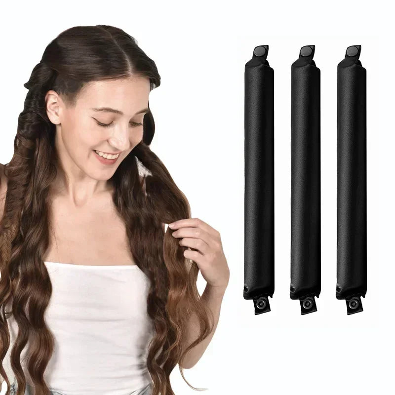 Heatless Curling Set – Overnight No-Heat Curls, Salon Waves Gift for Teens & Her