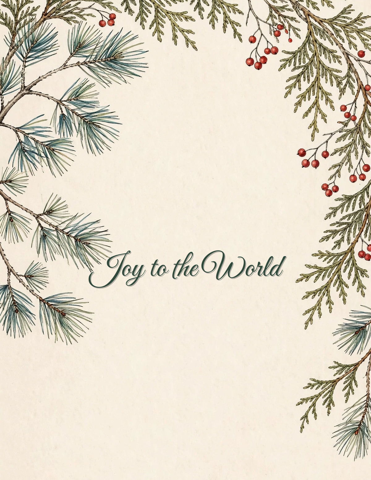 Christmas Wall Art Printable Pack — 10 Cozy Holiday Art Prints, Instant Download