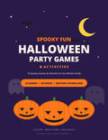 Halloween Party Games Bundle — 16 Printable Halloween Games & Activities for Kids & Adults